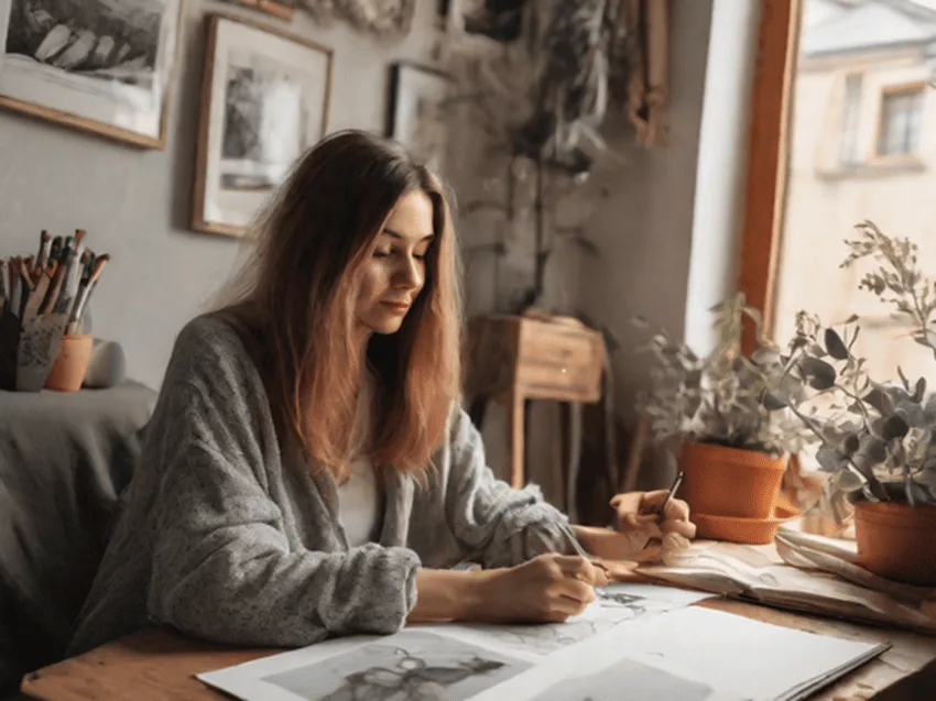 Declutter Your Mind Through Art: Simple Ways to Gain Inspiration and Clarity, and Combat Stress